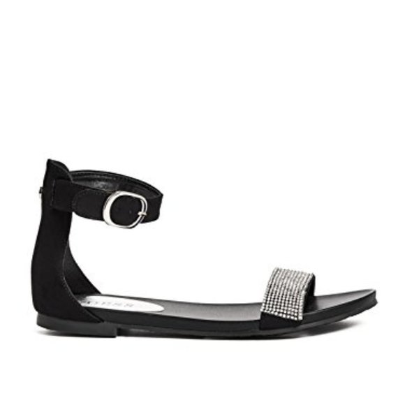 GUESS Nikki Double-Strap Flat Sandals NWOT Sz 8.5 - Picture 3 of 16